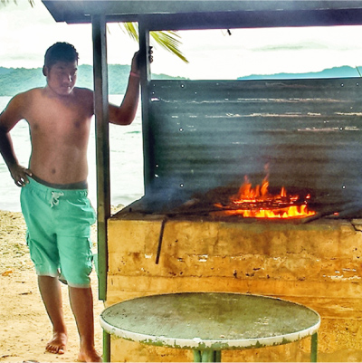 フォノム島を楽しむ